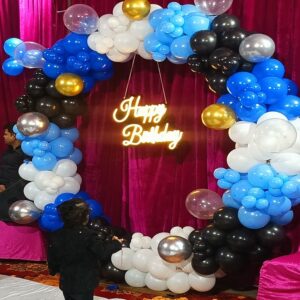 Elegant Stylish Balloons Birthday Decoration in Room