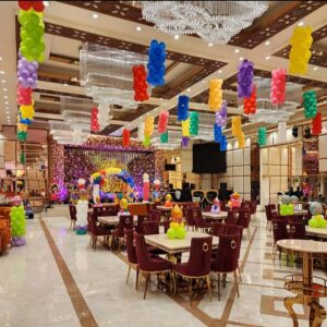 Colorful Indoor hanging Balloons Decoration